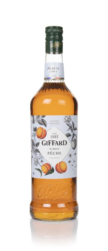 Giffard Peach Syrup Syrups and Cordials