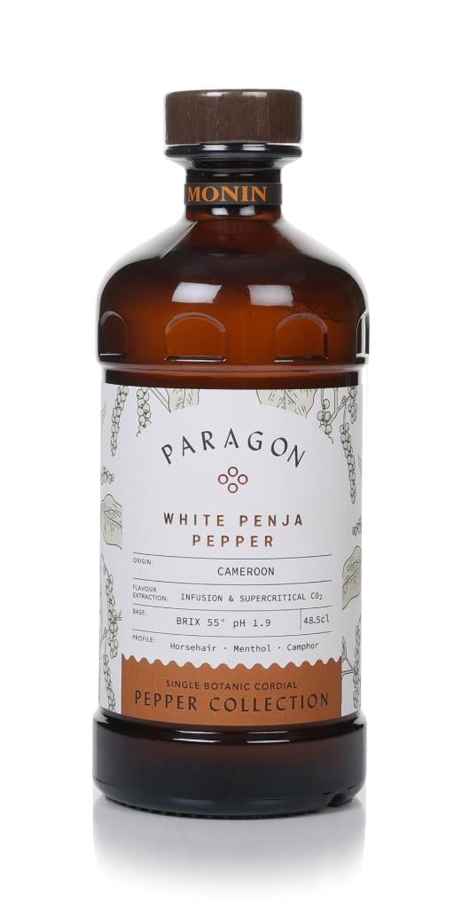 Monin Paragon White Penja Pepper Cordial Syrups and Cordials