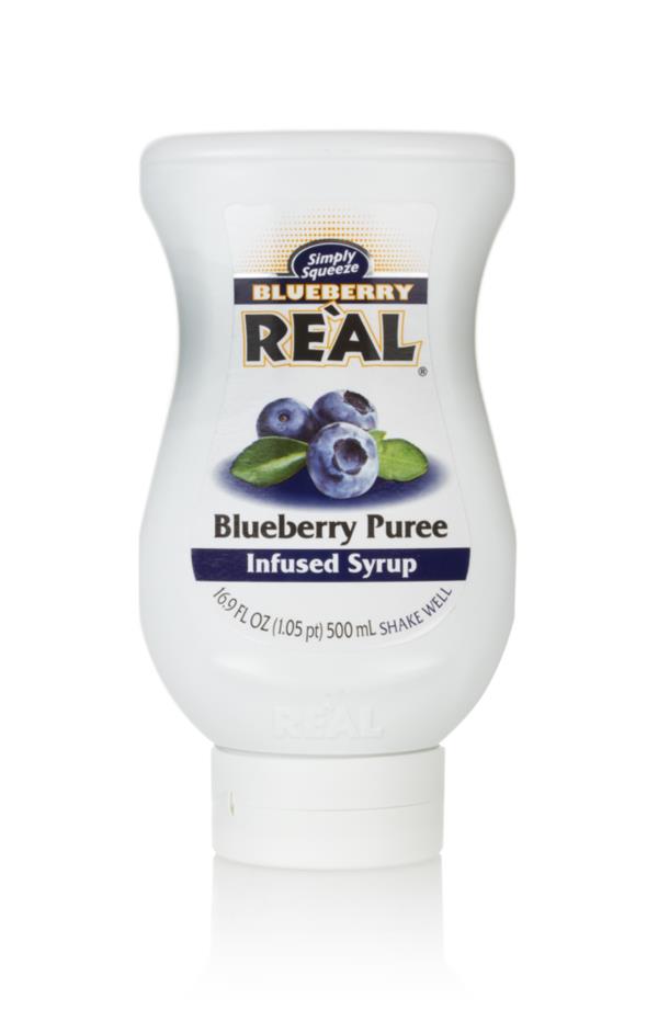 Blueberry Real Blueberry Puree Infused Syrup Syrups and Cordials