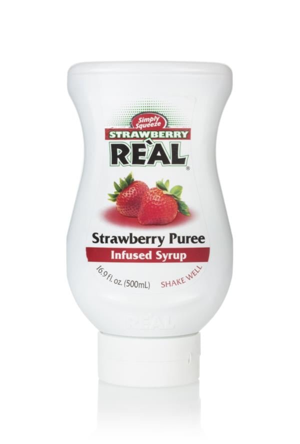 Strawberry Real Strawberry Puree Infused Syrup Syrups and Cordials