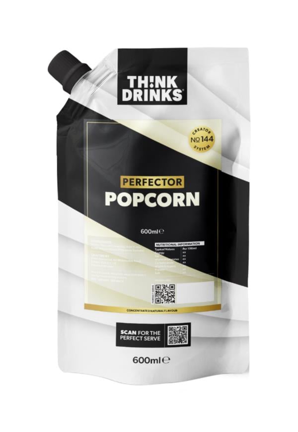 Think Drinks - Popcorn Perfector (2 X 600Ml) Syrups And Cordials