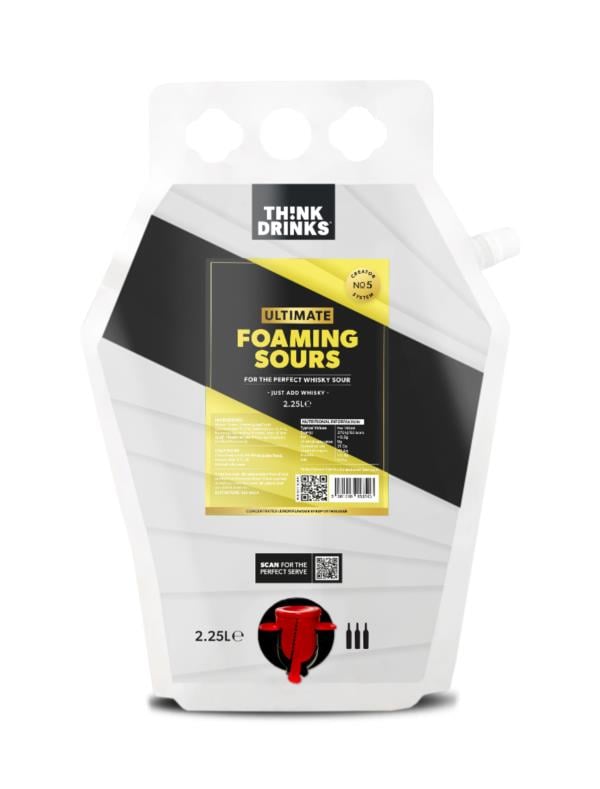 Think Drinks - Ultimate Foaming Sours (2 X 2.25L) Syrups And Cordials