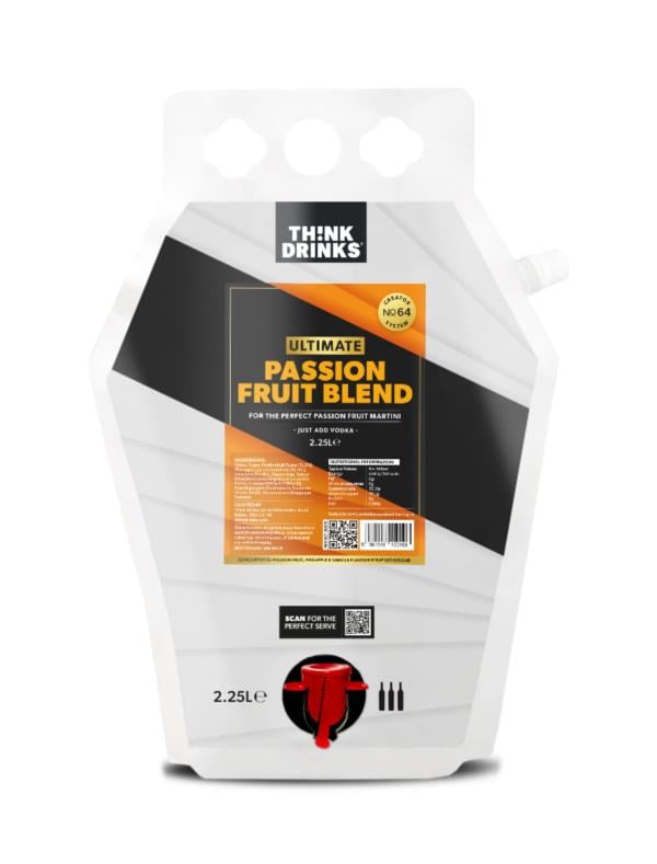 Think Drinks - Ultimate Passion Fruit Blend (2 X 2.25L) Syrups And Cordials