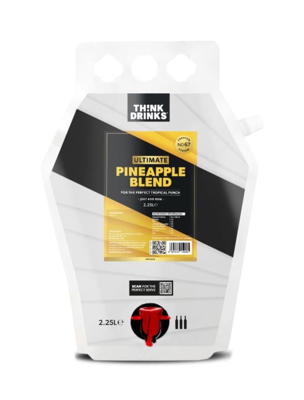 Think Drinks - Ultimate Pineapple Blend (2 X 2.25L) Syrups And Cordials