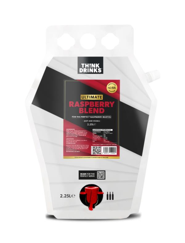 Think Drinks - Ultimate Raspberry Blend (2 x 2.25) Syrups and Cordials