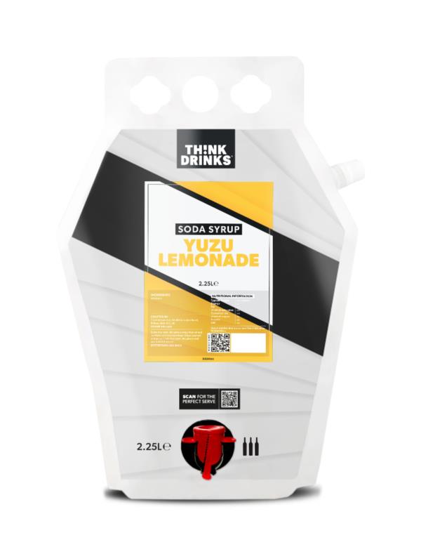 Think Drinks - Yuzu Lemonade (2 X 2.25L) Syrups And Cordials