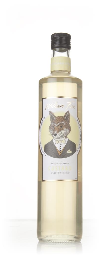 William Fox Custard Syrup Syrups and Cordials