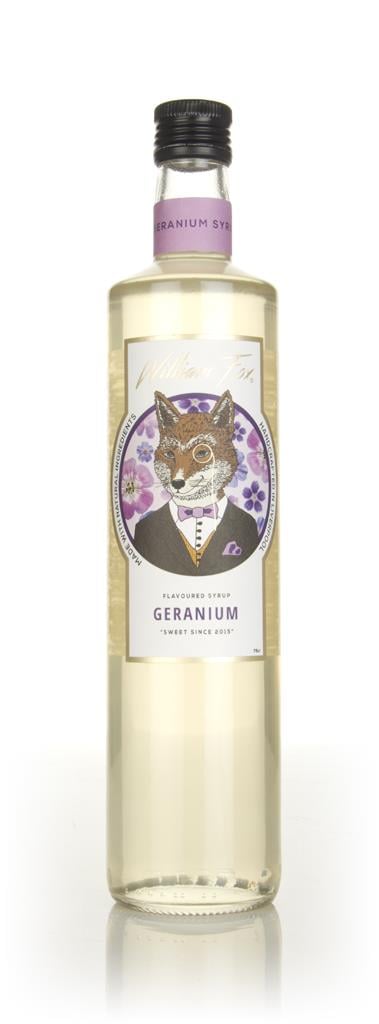 William Fox Geranium Syrup Syrups and Cordials
