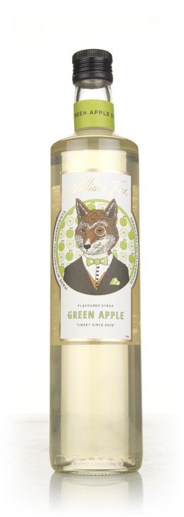 William Fox Green Apple Syrup Syrups and Cordials