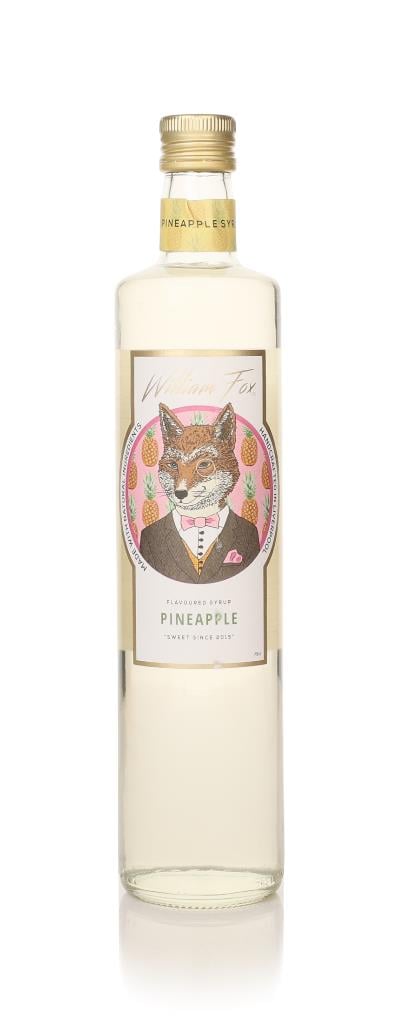William Fox Pineapple Syrup Syrups and Cordials