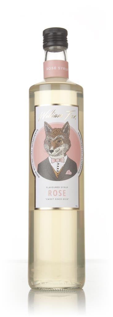 William Fox Rose Syrup Syrups and Cordials