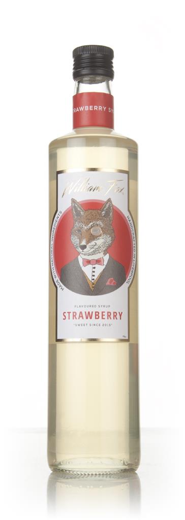 William Fox Strawberry Syrup Syrups And Cordials