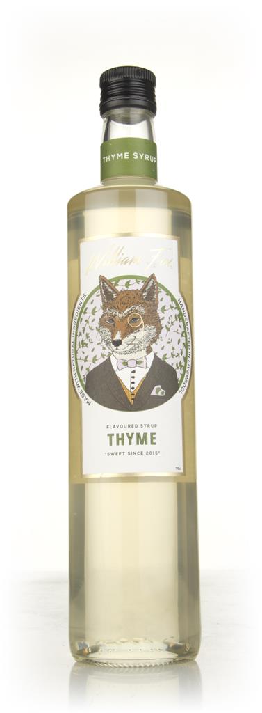 William Fox Thyme Syrup Syrups and Cordials