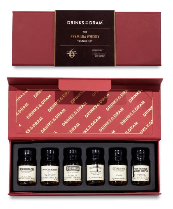The Premium Whisky 6 Dram Tasting Set Whisky Tasting set