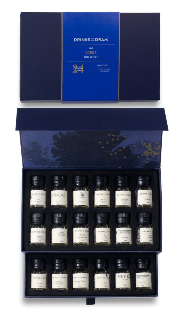The Vodka 24 Dram Collection Vodka Tasting set The Vodka 24 Dram Collection Vodka Tasting set