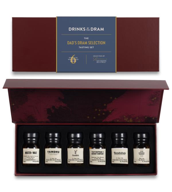 Dad's Whisky Tasting Set  - Red Whisky Tasting set
