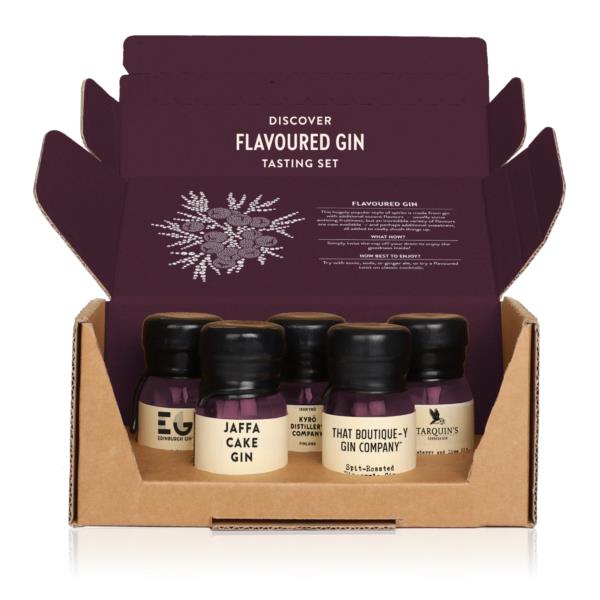 The Flavoured Gin Discovery Set with Band Gin Tasting set The Flavoured Gin Discovery Set with Band Gin Tasting set