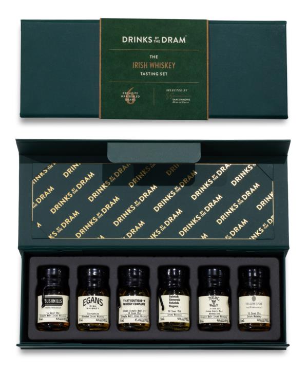 Drinks By The Dram The Irish Whiskey 6 Dram Tasting Set Whisky Tasting Set