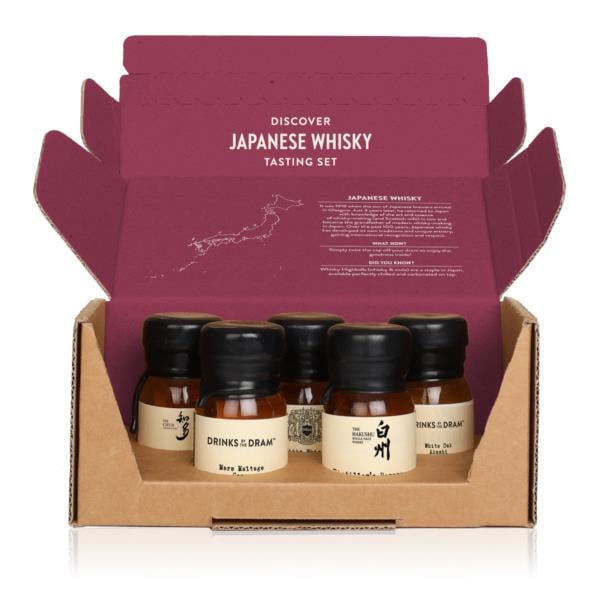 The Japanese Whisky Discovery Set Whisky Tasting set