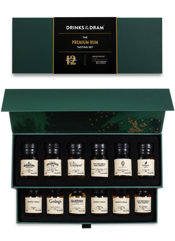 The Premium Rum 12 Dram Tasting Set Rum Tasting set The Premium Rum 12 Dram Tasting Set Rum Tasting set