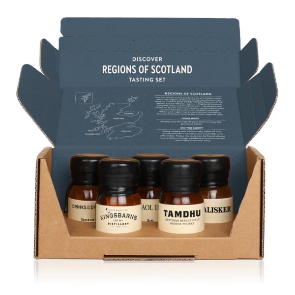 The Regions of Scotland Discovery Set Whisky Tasting set The Regions of Scotland Discovery Set Whisky Tasting set