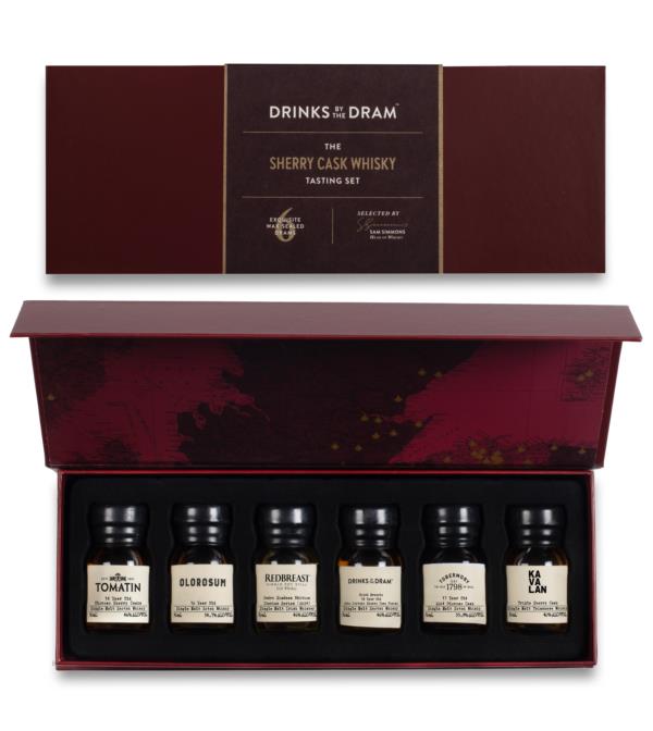The Sherry Cask Whisky 6 Dram Tasting Set Whisky Tasting set