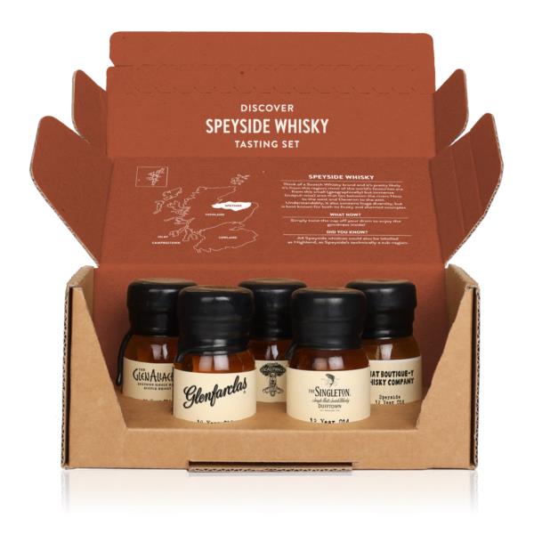 The Speyside Whisky Discovery Set with Band Whisky Tasting set