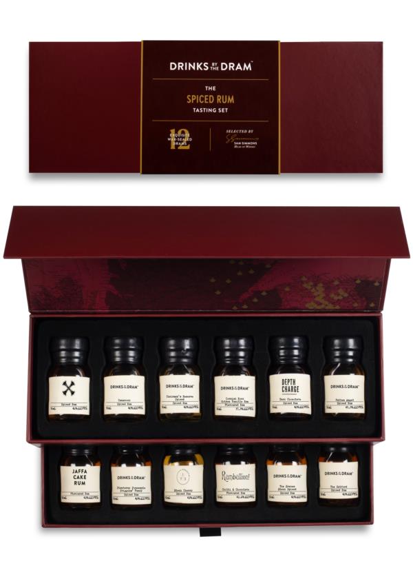 The Spiced Rum 12 Dram Tasting Set Rum Tasting set