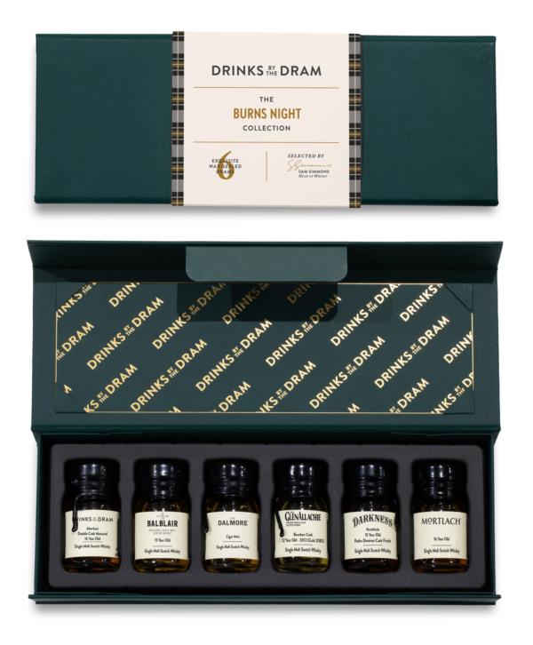 Burns Night Premium Whisky Tasting Set (Green) Whisky Tasting set