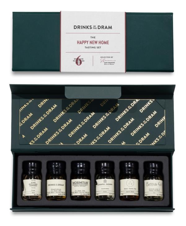 Happy New Home Mixed Spirits Set (Green) Whisky Tasting set