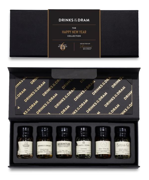 Happy New Year Mixed Spirits Set (Black) Spirit Tasting set