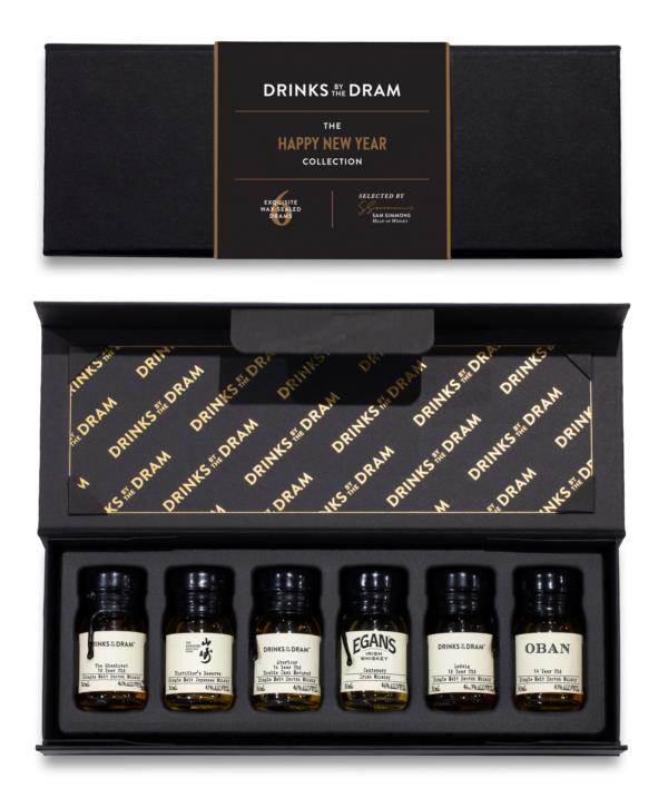 Happy New Year Premium Whisky Tasting Set (Black) Whisky Tasting set