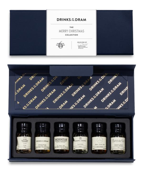 Merry Christmas Mixed Spirits Set (Blue) Spirit Tasting set
