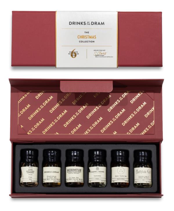 Merry Christmas Mixed Spirits Set (Red) Spirit Tasting set