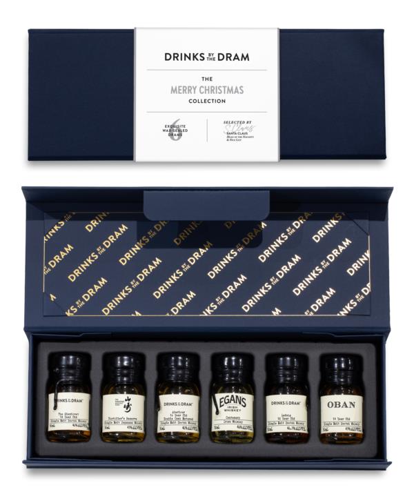 Merry Christmas Premium Whisky Tasting Set (Blue) Whisky Tasting set