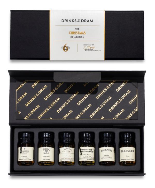 Merry Christmas Whisky Tasting Set (Black) Whisky Tasting set