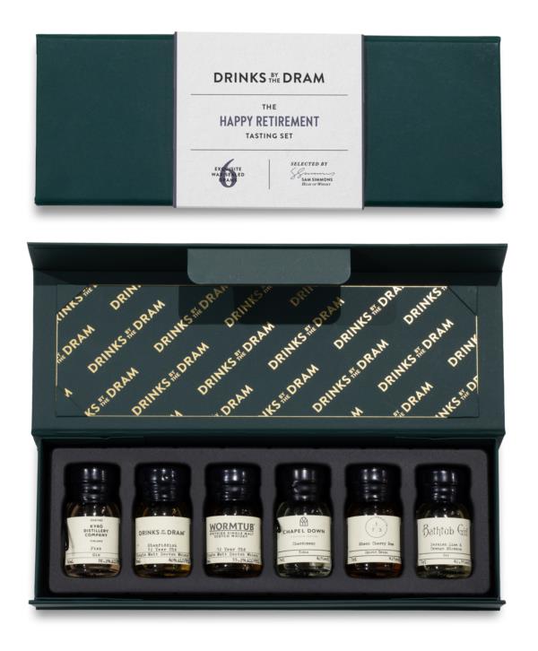 Retirement Mixed Spirits Set (Green) Whisky Tasting set