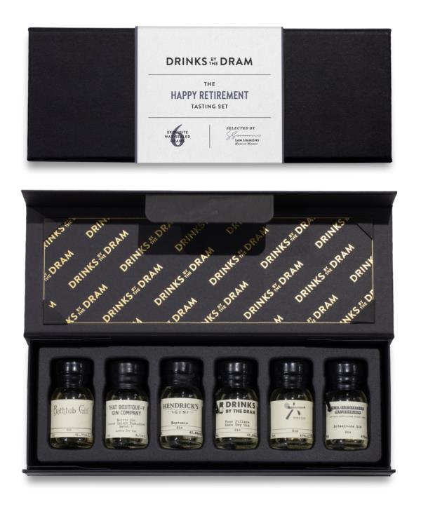 Retirement Gin Tasting Set (Black) Gin Tasting set Retirement Gin Tasting Set (Black) Gin Tasting set