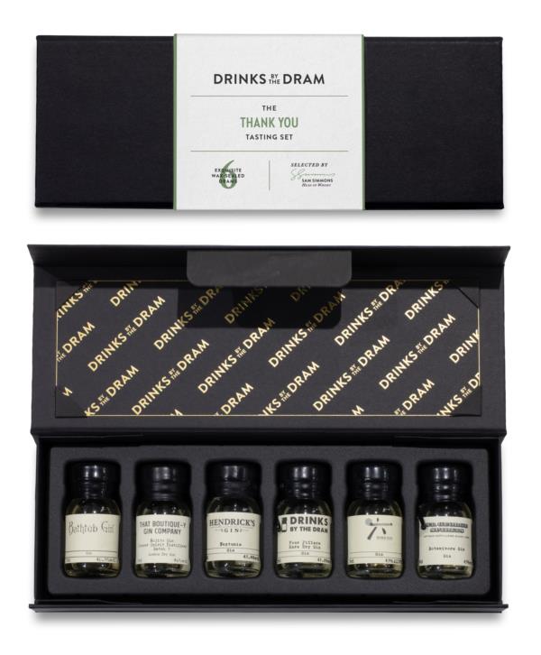 Thank You Gin Tasting Set (Black) Whisky Tasting set Thank You Gin Tasting Set (Black) Whisky Tasting set