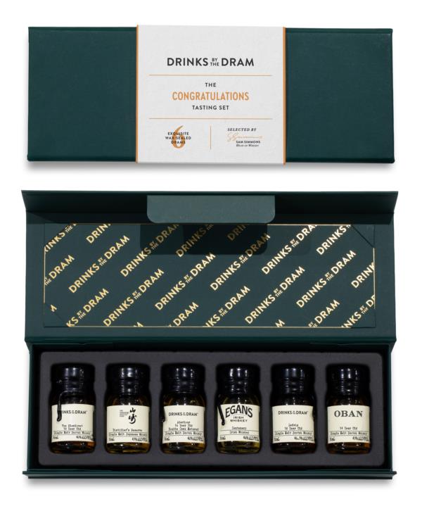 Congratulations Premium Whisky Tasting Set (Green) Whisky Tasting set