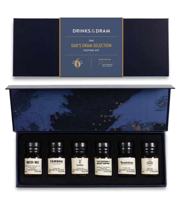 Dad's Whisky Tasting Set - Blue Whisky Tasting set