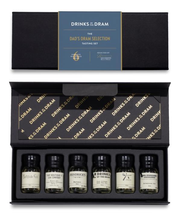 Dads Dram Selection Gin Tasting Set (Black) Gin Tasting set
