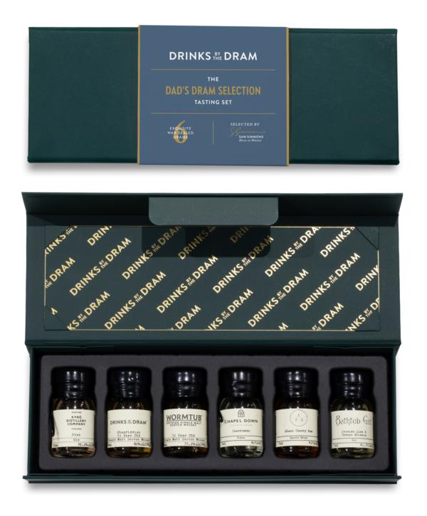 Dads Dram Selection Mixed Spirits Set (Green) Spirit Tasting set