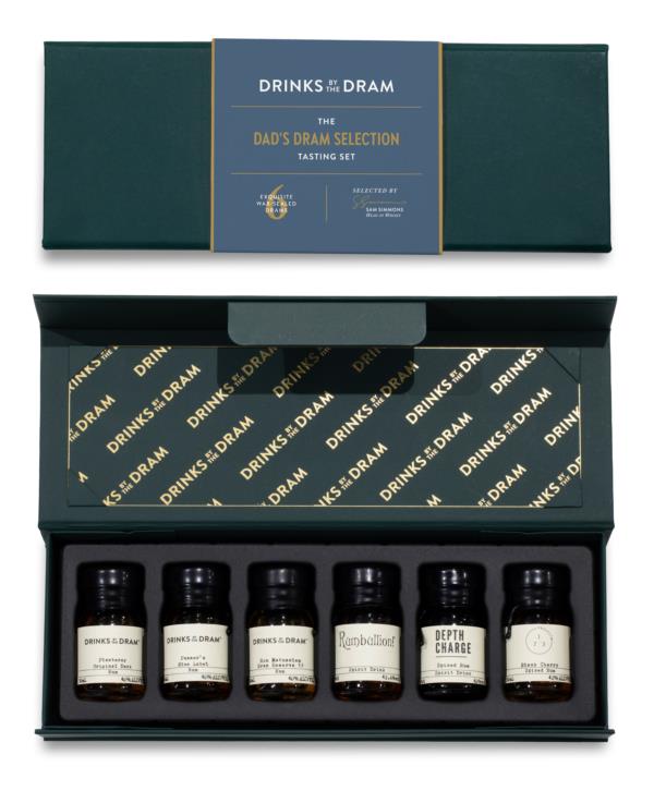Drinks By The Dram Green Dad's Dram Selection Rum Tasting Set (Green) Rum Tasting Set