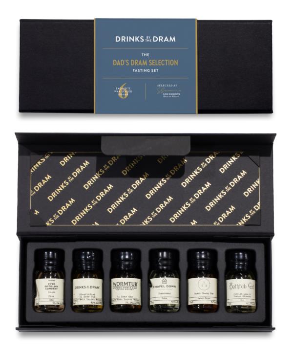 Dads Dram Selection Mixed Spirits Set (Black) Spirit Tasting set