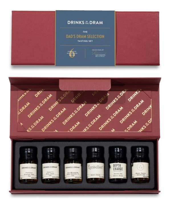 Dads Dram Selection Rum Tasting Set (Red) Rum Tasting set Dads Dram Selection Rum Tasting Set (Red) Rum Tasting set