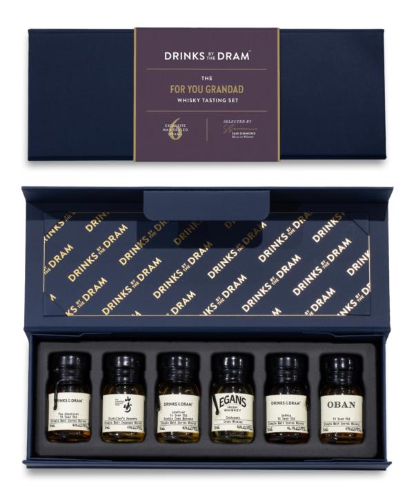 For You Grandad Premium Whisky Tasting Set (Blue) Whisky Tasting set