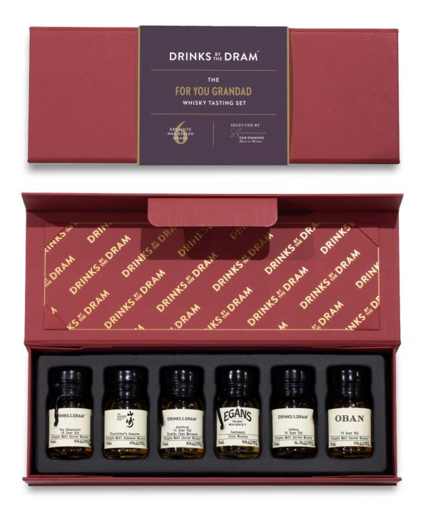 For You Grandad Premium Whisky Tasting Set (Red) Whisky Tasting set