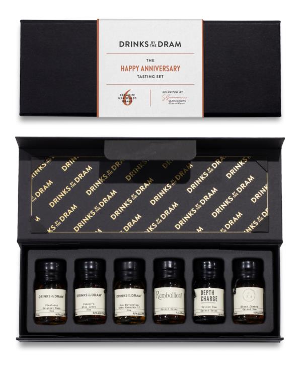 Happy Anniversary Rum Tasting Set (Black) Rum Tasting set Happy Anniversary Rum Tasting Set (Black) Rum Tasting set