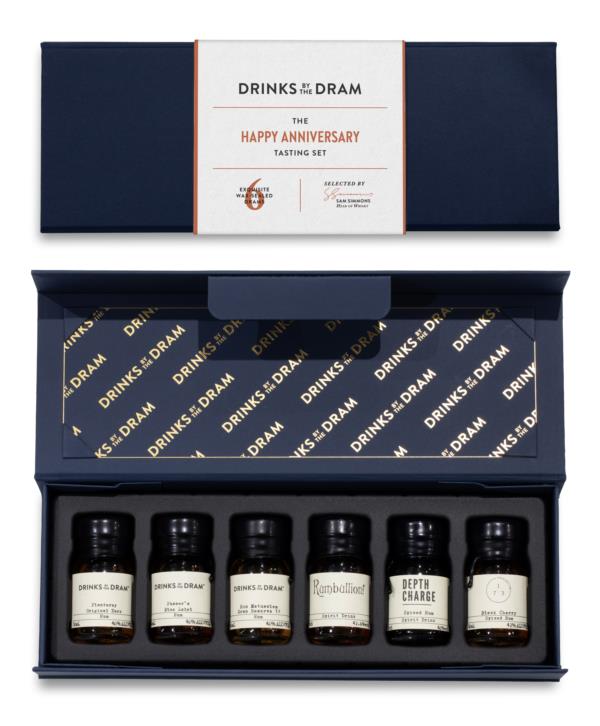 Happy Anniversary Rum Tasting Set (Blue) Rum Tasting set Happy Anniversary Rum Tasting Set (Blue) Rum Tasting set